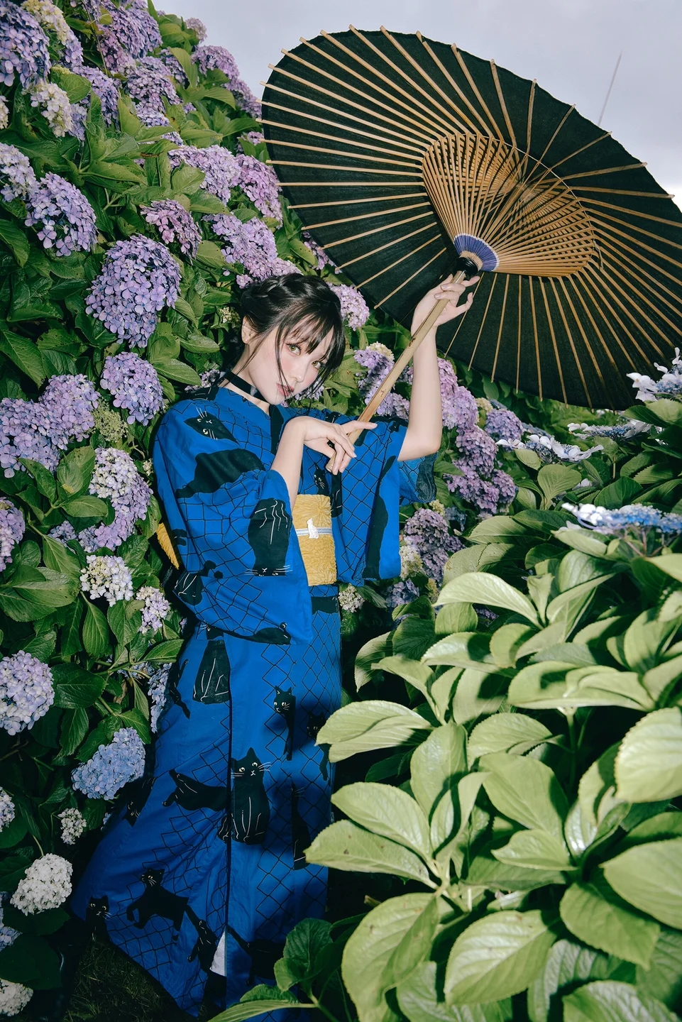 ElyEE子 - Rainy Season Black Cat [38P,4V-93MB] tg@simisebaisi 【丝足阁】020.webp